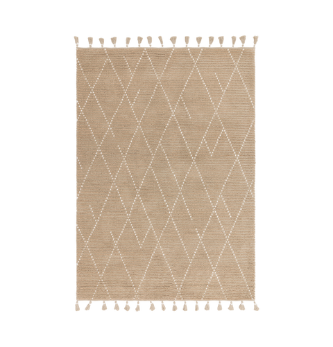 SAND AND CREAM NEPAL RUG